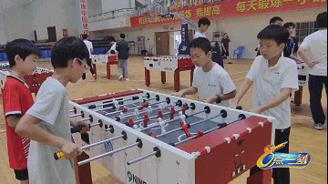 【迎接省运会 当好东道主】桌上“绿茵场”激战正酣，这个省运会项目已提前预热